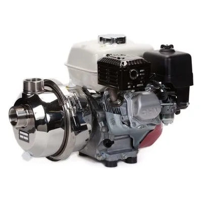 Pacer IPW2WL E5HCP IPW Series Gasoline Engine Driven Self-Priming Centrifugal Pump, Honda GX160, 1.5" (1-1/2") FPT / 2" MNPT