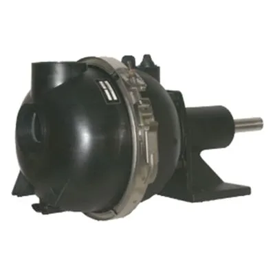 Pacer TE2BBB CSS T Series Cast Iron Pedestal Mounted Self-Priming Centrifugal Pump, 120 GPM (Gallons Per Minute), 2" NPT