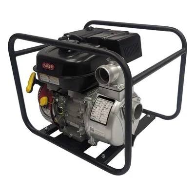 Pacer MWP-2 M Series Gasoline Engine Driven Metal Dewatering Pump, Cast Aluminum Housing, Cast Iron Impeller