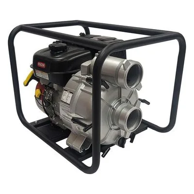 Pacer MST-3 M Series Gasoline Engine Driven Semi-Trash Transfer Pump, Cast Aluminum Housing, Reinforced Cast Iron Impeller