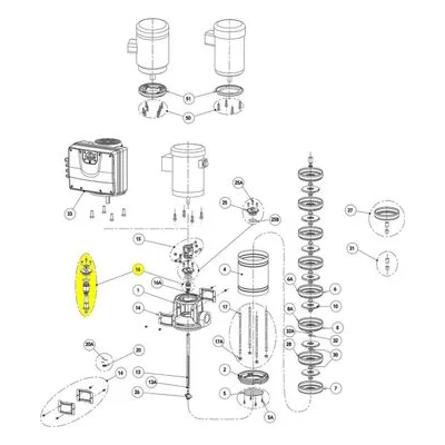 Goulds Pump Repair Part 10K260 CART MECHANICAL SEAL D12 UNE5K16 Q1BVGG C/SiC/FKM, by Xylem.