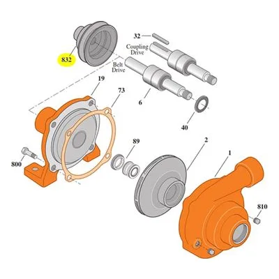 Berkeley Pump Replacement & Repair Part S05375 for Centrifugal & Irrigation Industrial Pumps