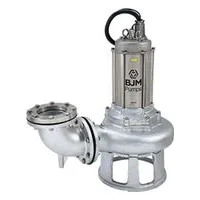 SXF Series High Temperature, Corrosion Resistant Solids Handling Non-Clog Pumps