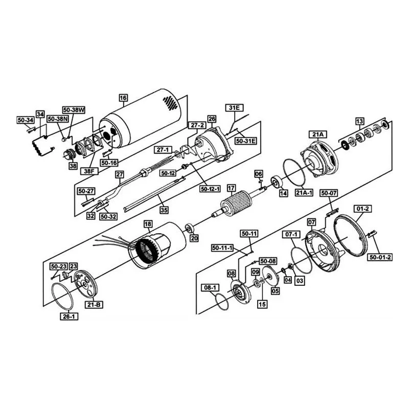 IFS BJM Item 200480 Shim Kit Parts, Accessories and Kits for the R08 Series Pumps - view 19