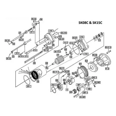 BJM Pumps Repair Parts, Kits & Accessories Part Number 200525 STATOR, HT