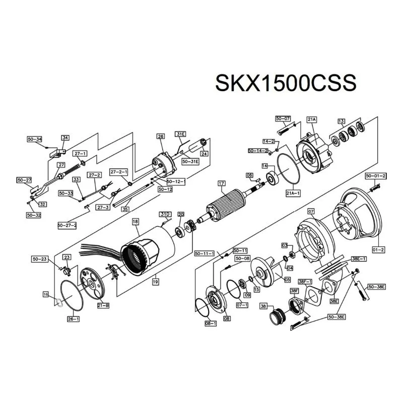 IFS BJM Item 201718 Seal Minder Parts, Accessories and Kits for the SKX1500CSS Series Pumps - view 2