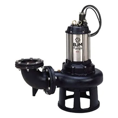 Industrial Flow Solutions 201457 BJM Pumps SK08C SK Series Shredder Pump 1 HP (Horsepower), 3450 RPM, 3 Phase (3 Ph)