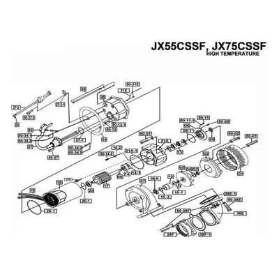 BJM Pumps Repair Parts, Kits & Accessories Part Number 203777 ASSY, PWR CABLE