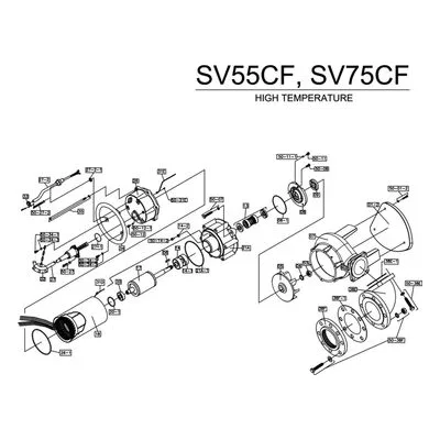 BJM Pumps Repair Parts, Kits & Accessories Part Number 202661 GASKET - 4" ROUND, OD-210mm