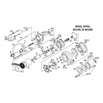 BJM Pumps Repair Parts, Kits & Accessories Part Number 200307 SEAL, DOUBLE MECH