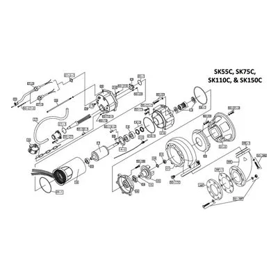 BJM Pumps Repair Parts, Kits & Accessories Part Number 203276 SCREW, HEX CAP