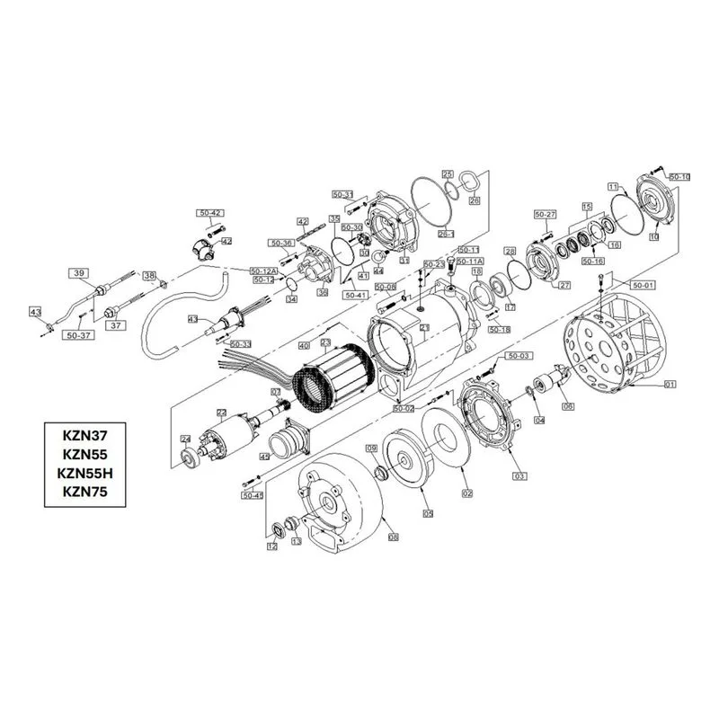 IFS BJM Item 201982 Stand Parts, Accessories and Kits for the KZN37 Series Pumps - view 6