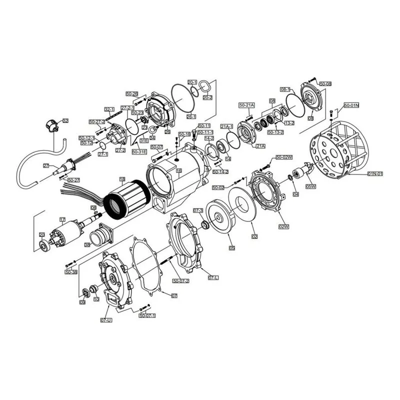 IFS BJM Item 201982 Stand Parts, Accessories and Kits for the KZN37MD Series Pumps - view 5