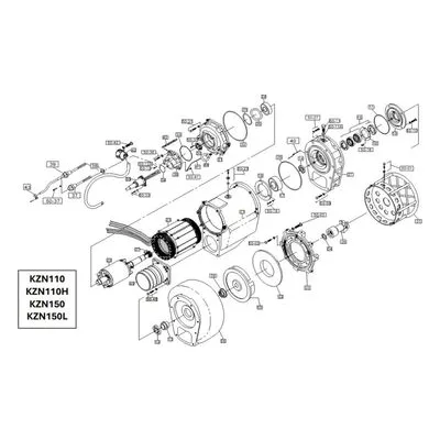 BJM Pumps Repair Parts, Kits & Accessories Part Number 200687 STATOR, 15HP