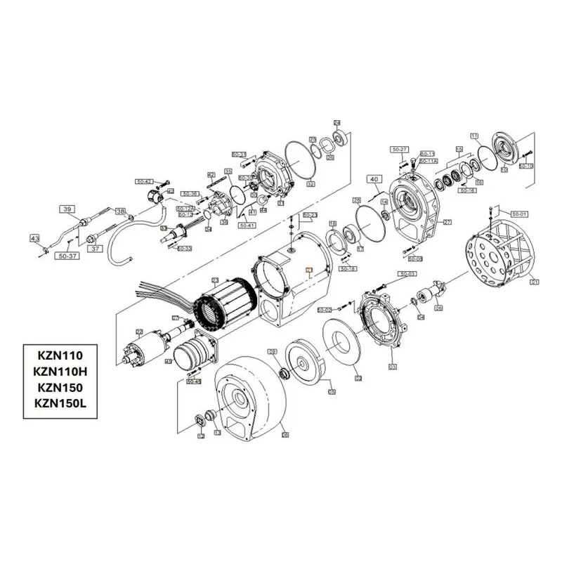 IFS BJM Item 200433 Mechanical Seal Parts, Accessories and Kits for the KZN110 Series Pumps - view 5