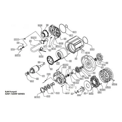 BJM Pumps Repair Parts, Kits & Accessories Part Number 200477 KIT, SHIM