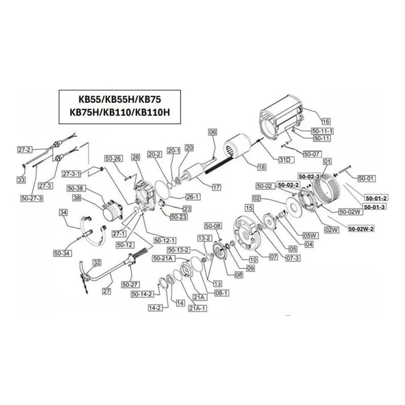 IFS BJM Item 200962 Ball Bearing Parts, Accessories and Kits for the KB55 Series Pumps - view 6