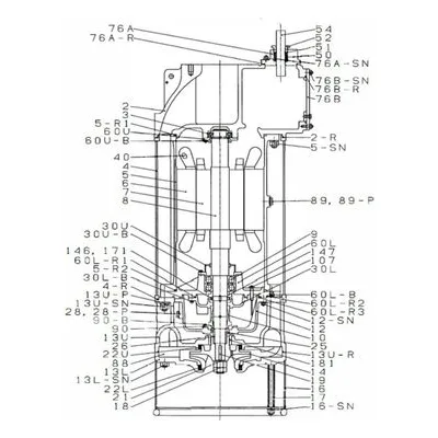 BJM Pumps Repair Parts, Kits & Accessories Part Number 205685 Agitator, KHD 450/750 Pump