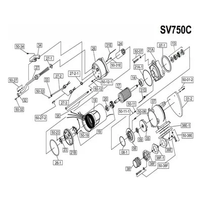 BJM Pumps Repair Parts, Kits & Accessories Part Number 204258 CABLE, PWR