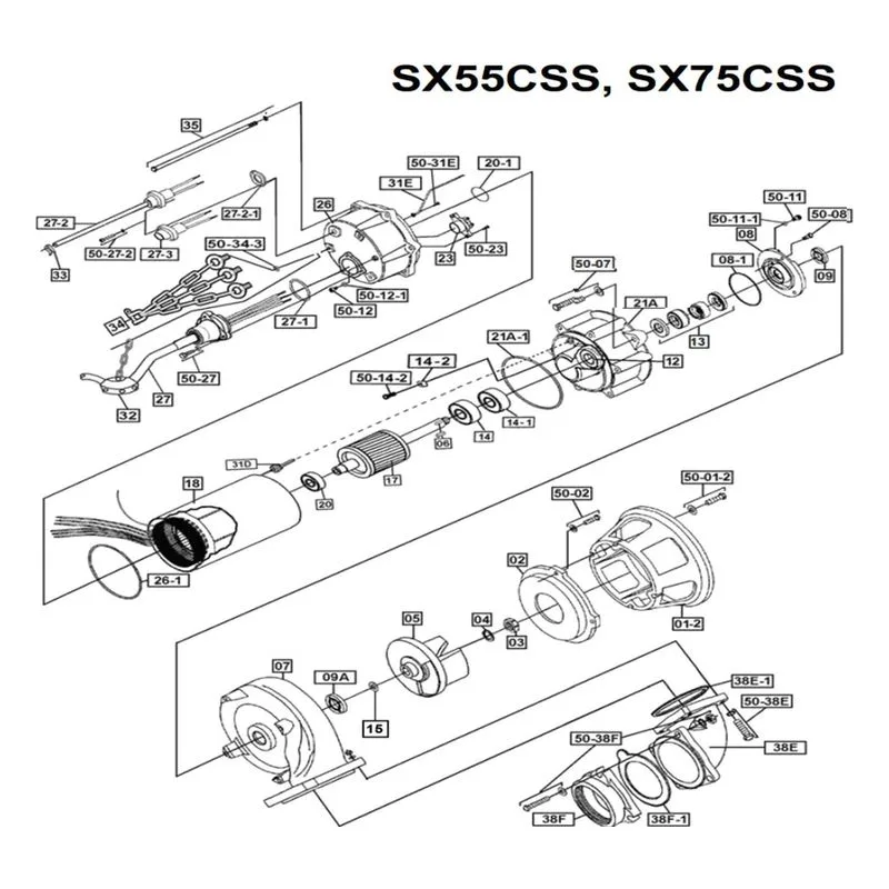 IFS BJM Item 201718 Seal Minder Parts, Accessories and Kits for the SX55CSS Series Pumps - view 3