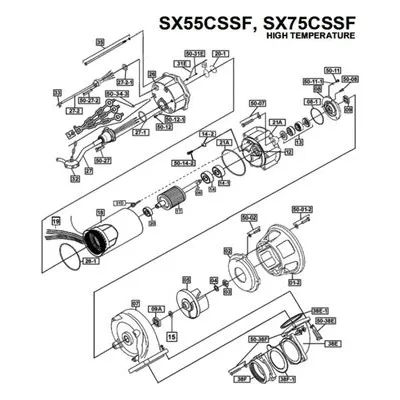 BJM Pumps Repair Parts, Kits & Accessories Part Number 200565 STATOR, HT