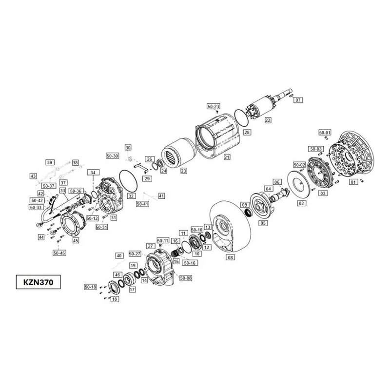 IFS BJM Item 200962 Ball Bearing Parts, Accessories and Kits for the KZN370 Series Pumps - view 2