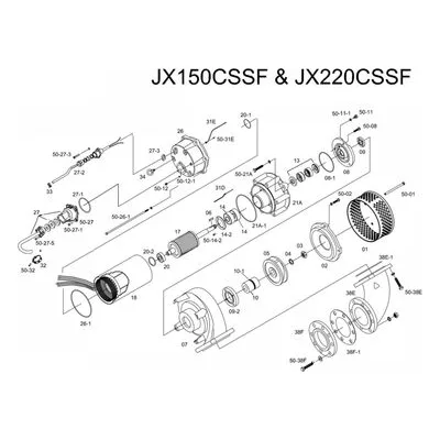 BJM Pumps Repair Parts, Kits & Accessories Part Number 205206 SCREW, HEX CAP