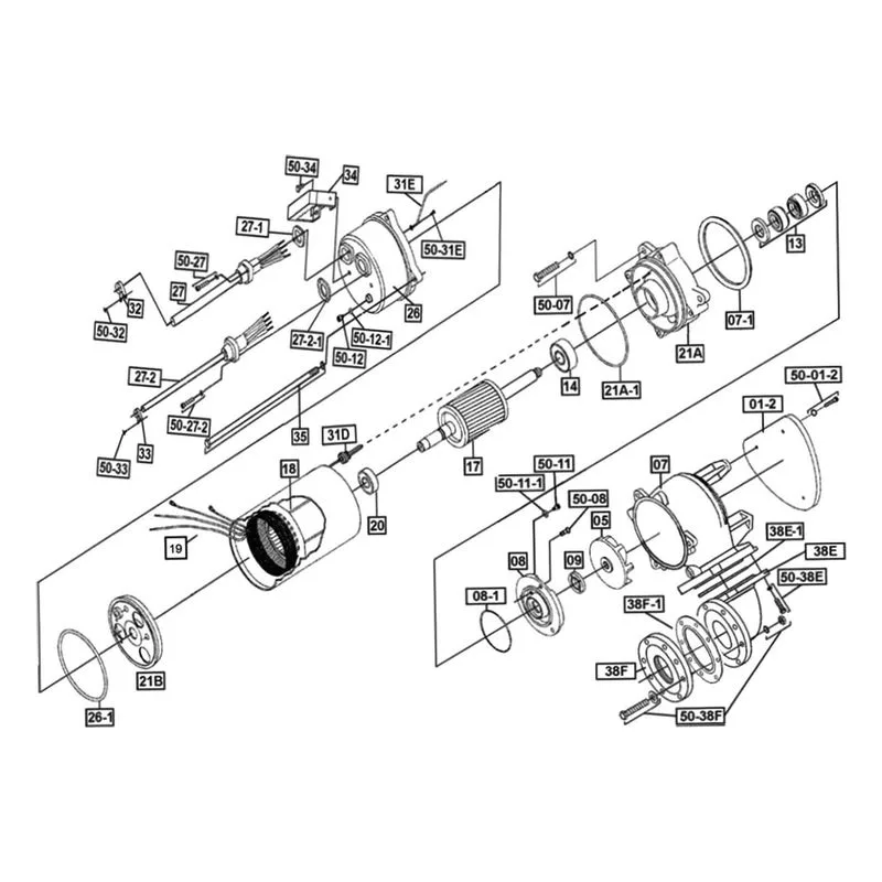 IFS BJM Item 202409 Seal Minder Parts, Accessories and Kits for the SV1500CF Series Pumps - view 14