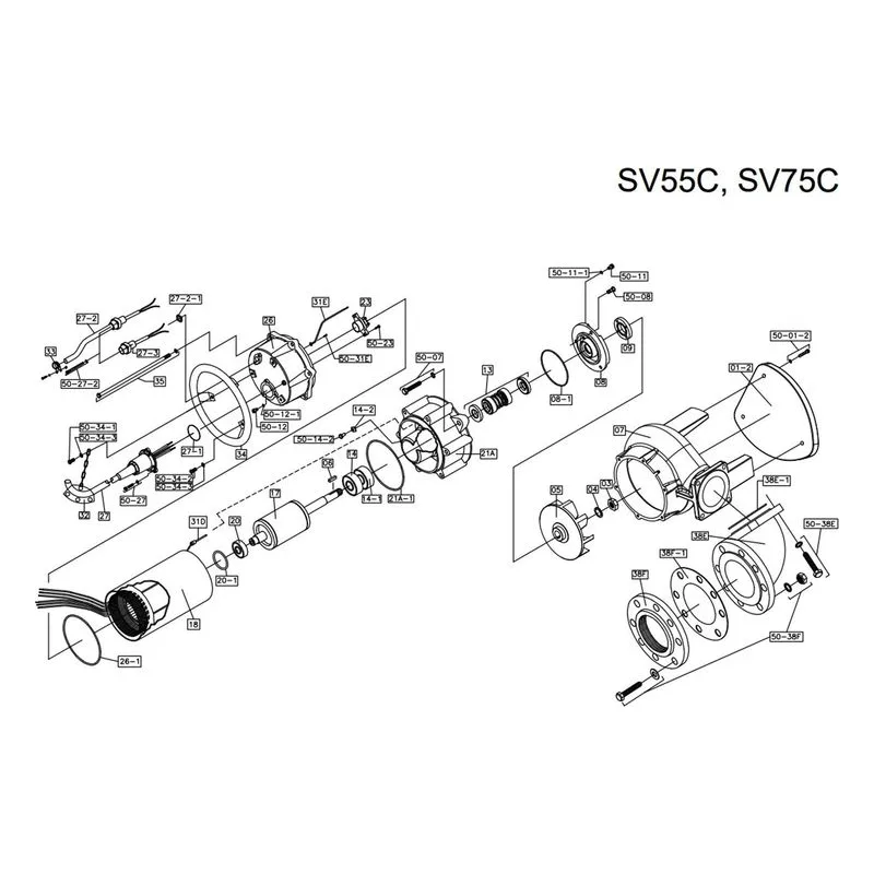 IFS BJM Item 202575 Discharge Flange Parts, Accessories and Kits for the SV55C Series Pumps - view 3