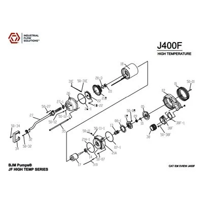 BJM Pumps Repair Parts, Kits & Accessories Part Number 202635 BUNA O-RING KIT COMPLETE J08, J15