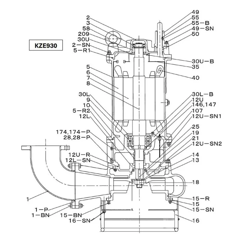 IFS BJM Item 205626 Lip Seal Parts, Accessories and Kits for the KZE930 Series Pumps - view 2