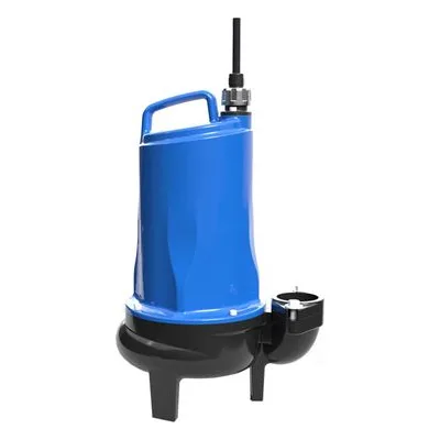 Crane 149931 Barnes A2SE414 Atlas Series 2" Sewage Ejector Pump, Cast Iron, 2" Vertical NPT Discharge, Single Seal