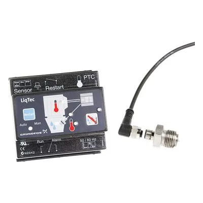 Grundfos Pumps: 96556429 Parts & Accessories - LiqTec dryrun protector cpl. MkII 220V. 55 °C Maximum ambient temperature.