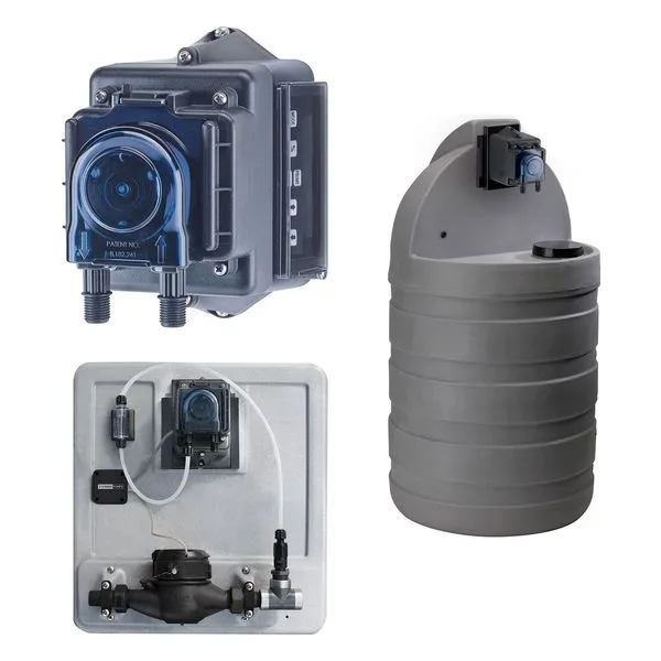Econ Integrator Series Flow Activated Peristaltic Metering Injector Pumps