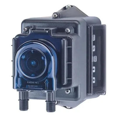 Stenner E10PHM51SKV Econ FP Series Flow Activated Peristaltic Metering Pump, 24V DC, 60 RPM, 24VDC Brushless Motor. , 24V DC