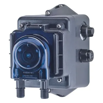 Stenner E10VXA51SKV Econ VX Series Variable Speed Peristaltic Metering Pump, 24V DC, 26 RPM or 44 RPM, 24VDC Brushed Motor.