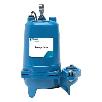 3887BHF WS0712BHFY 0.75 HP, 60 Hz, 230 V, 3500RPM, 2" NPT threaded companion flange WS BHF Series Sewage Pumps