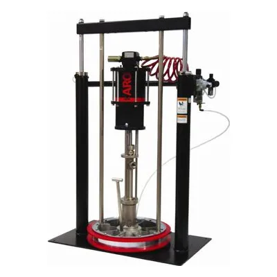 Ingersoll Rand TP0844S51RK47TK2 ARO TPX Series 55 Gallon Two-Post Ram Piston Pump Package Model: AF0844S11RK47