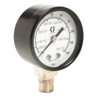 Graco 100960 GAUGE, 200PSI, BOTTOM, GRACO, Product Image
