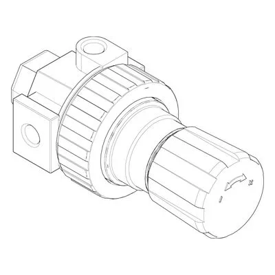 Graco 104267 REGULATOR, AIR 125 LB WORKING PRESSURE, Product Image
