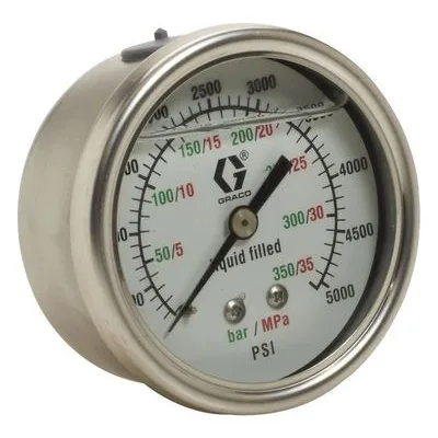 Graco 113641 GAUGE, PRESSURE, FLUID, SST, Product Image