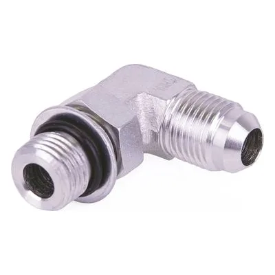 Graco 129755 FITTING, ELBOW, 90 DEG, 9/16MJX9/16SAE, Product Image