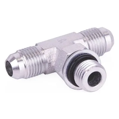 Graco 129759 FITTING, TEE, 9/16 MJ(2) X 9/16 SAE, Product Image