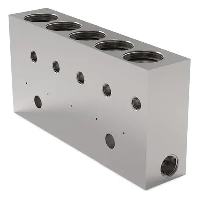 Graco 134375 HOUSING, GCI, 5 INJECTOR, STEEL, Product Image