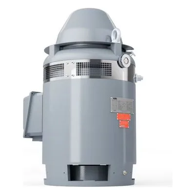 ABB Baldor 4WPHS015PE25AA42 Vertical Hollow Shaft Motor, Front Angle