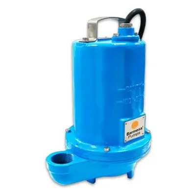 62180203 Barmesa BPSTEP512 Effluent, Sump & Utility Submersible Pump, 0.5 HP (1/2 Horsepower), 115V, 1 Phase (1 Ph), 60 Hz
