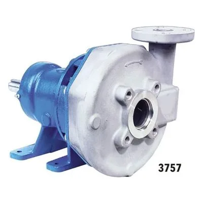 Goulds Pumps 3657 5SSFRMJ0 Stainless Steel Enclosed Impeller, End Suction Commercial Pump