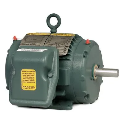 ENCP83580T-4 Baldor 1 HP, 3450 RPM, 3 PH, 60 HZ, 143T, 0520M, TENV, F1 UPC 781568502013