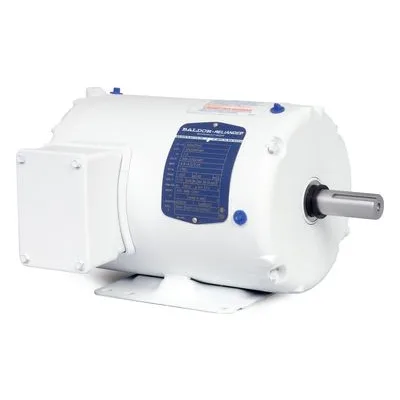 WDM3538 Baldor .5 HP, 1740 RPM, 3 PH, 60 HZ, 56, 3512M, TENV, F1, N UPC 781568108420