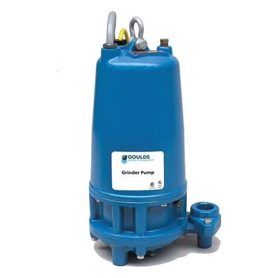 Goulds Pumps 1GD Dual Seal Series 1GD31G1BAS Wastewater Submersible Grinder Pump